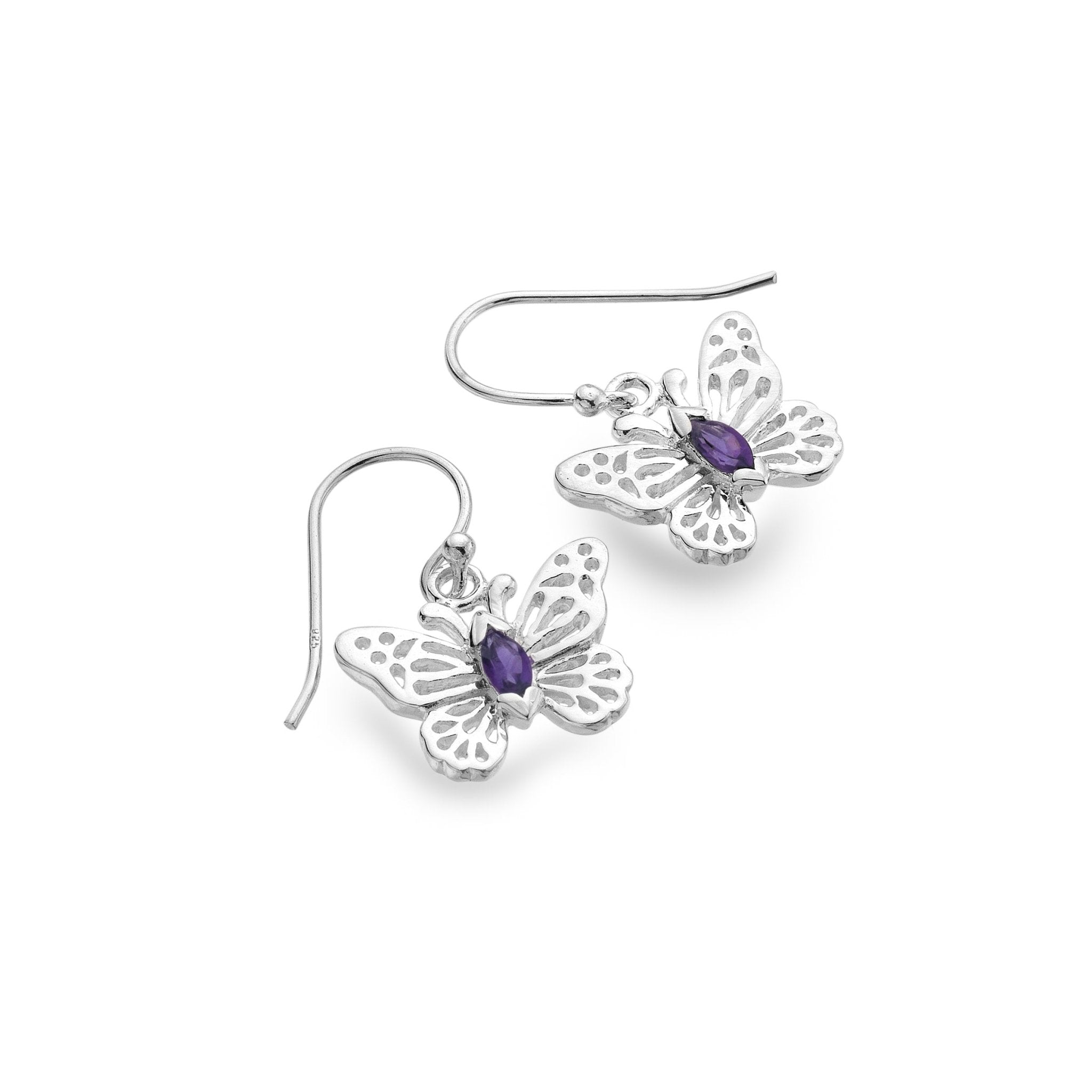 Mariposa Amethyst Earrings